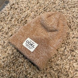 Coal Light Brown Marl Beanie!